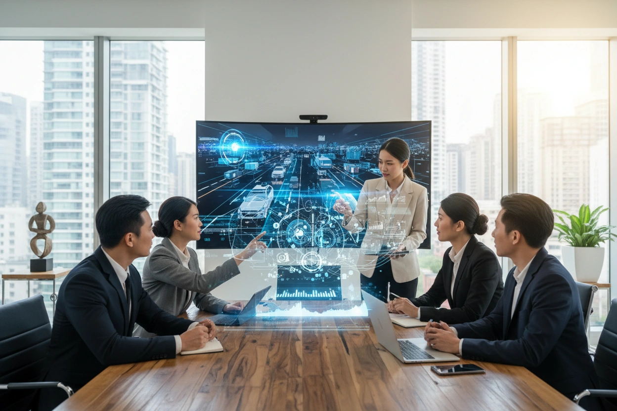 Professional image illustrating Strategies for Successful AI Implementation