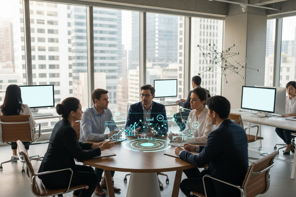 Professional image illustrating Practical Tips for Leveraging Machine Learning in Business