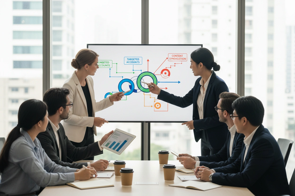 Professional image illustrating Digital Marketing Techniques for Lead Generation