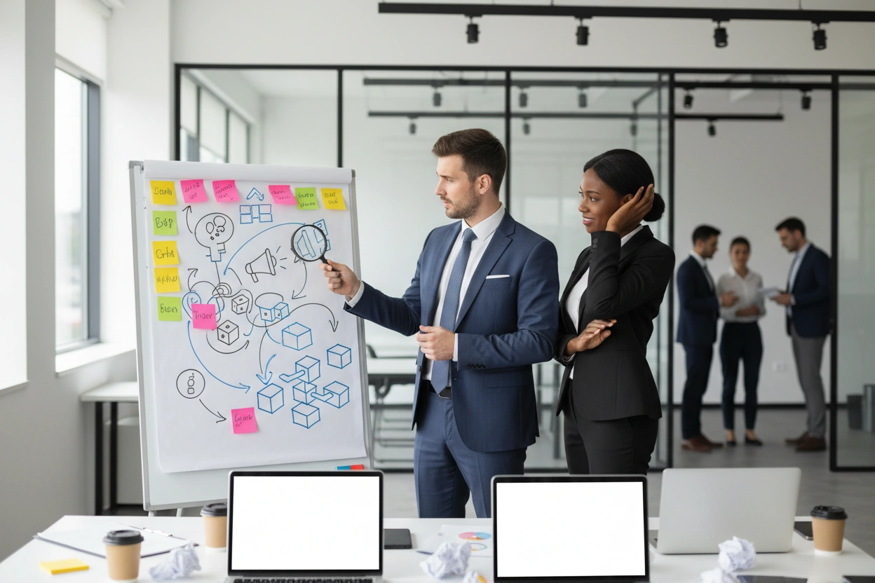 Professional image illustrating Common Misconceptions in B2B Marketing