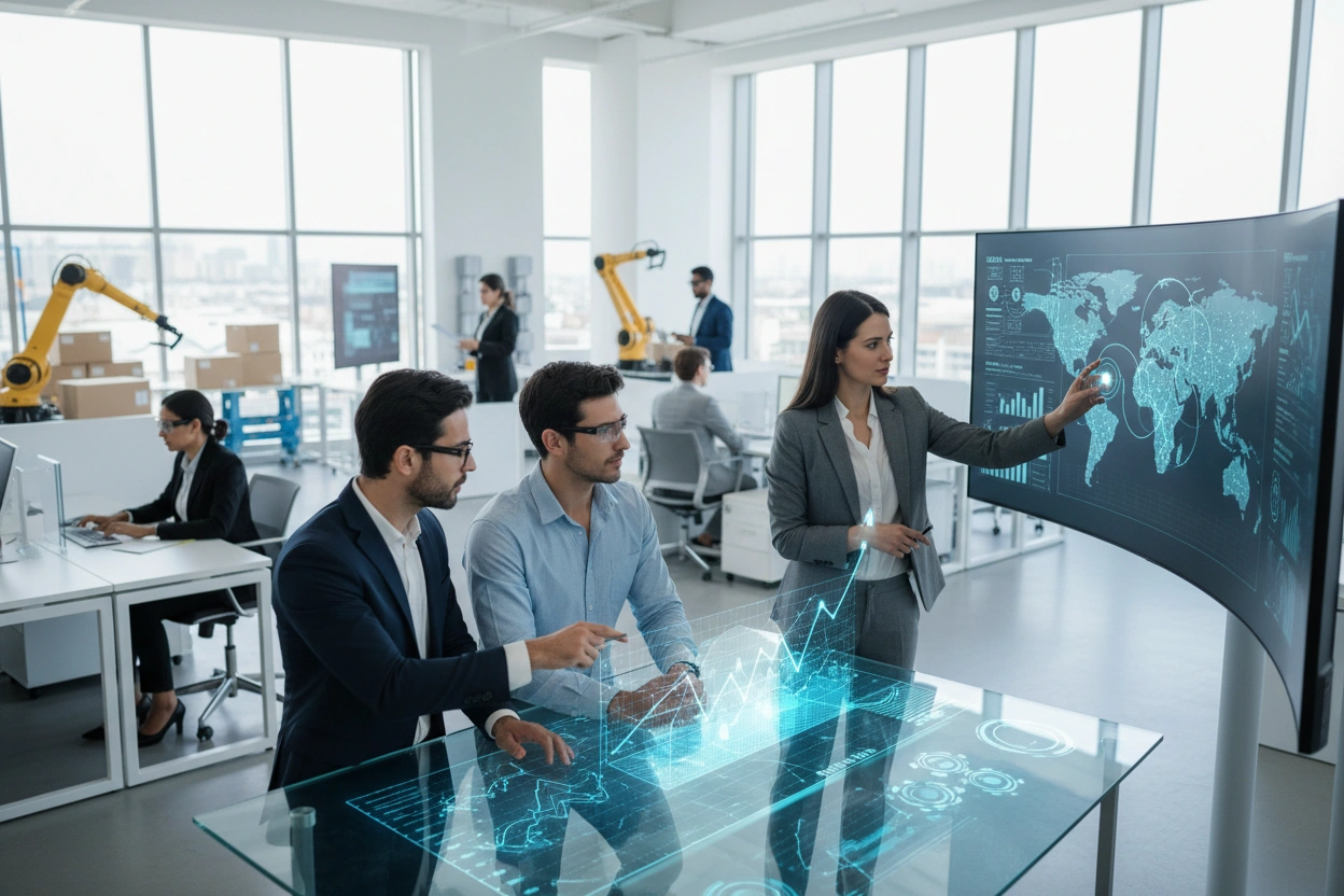 Professional image illustrating Understanding AI Business Applications