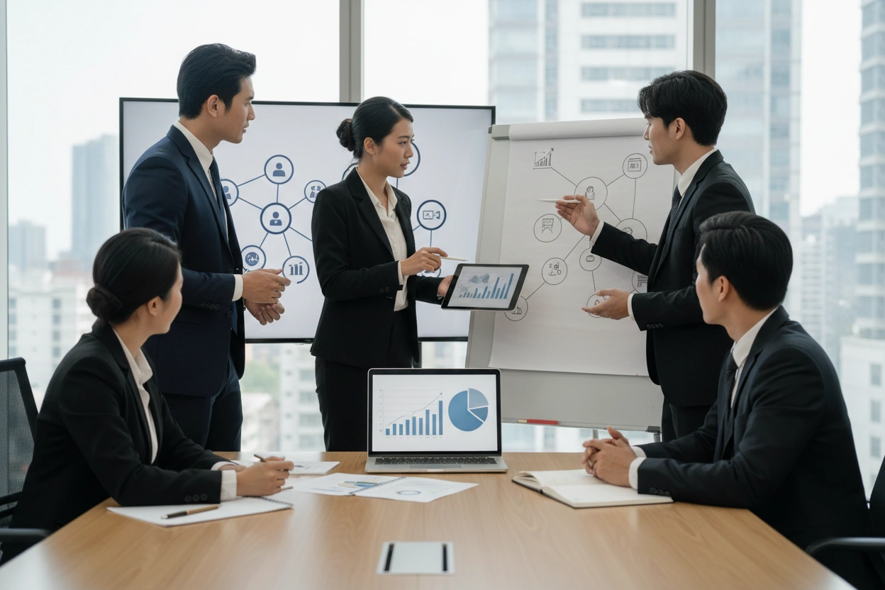 Professional image illustrating Understanding B2B Marketing Strategies
