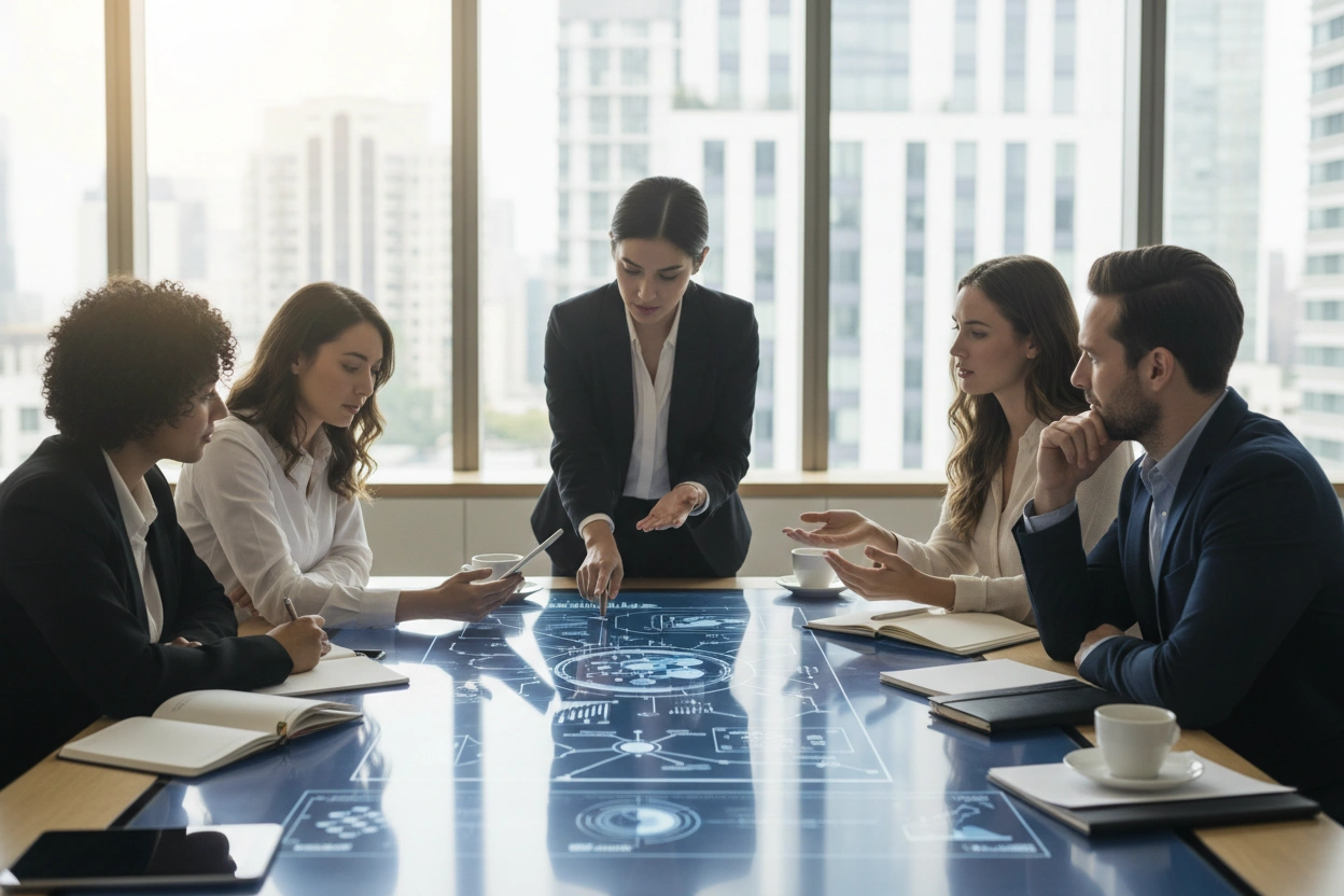 Professional image illustrating Creating Valuable Content for B2B Audiences
