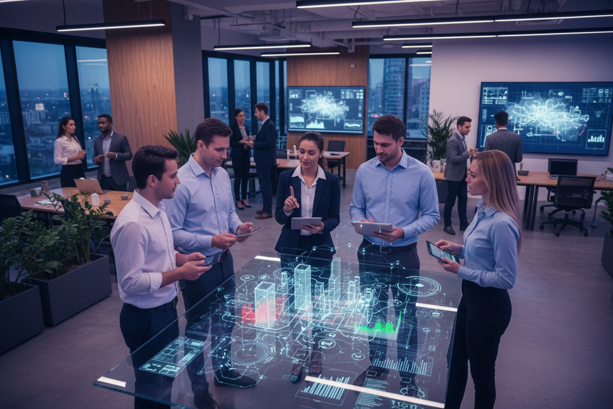 Professional image illustrating Understanding Machine Learning in Business Context