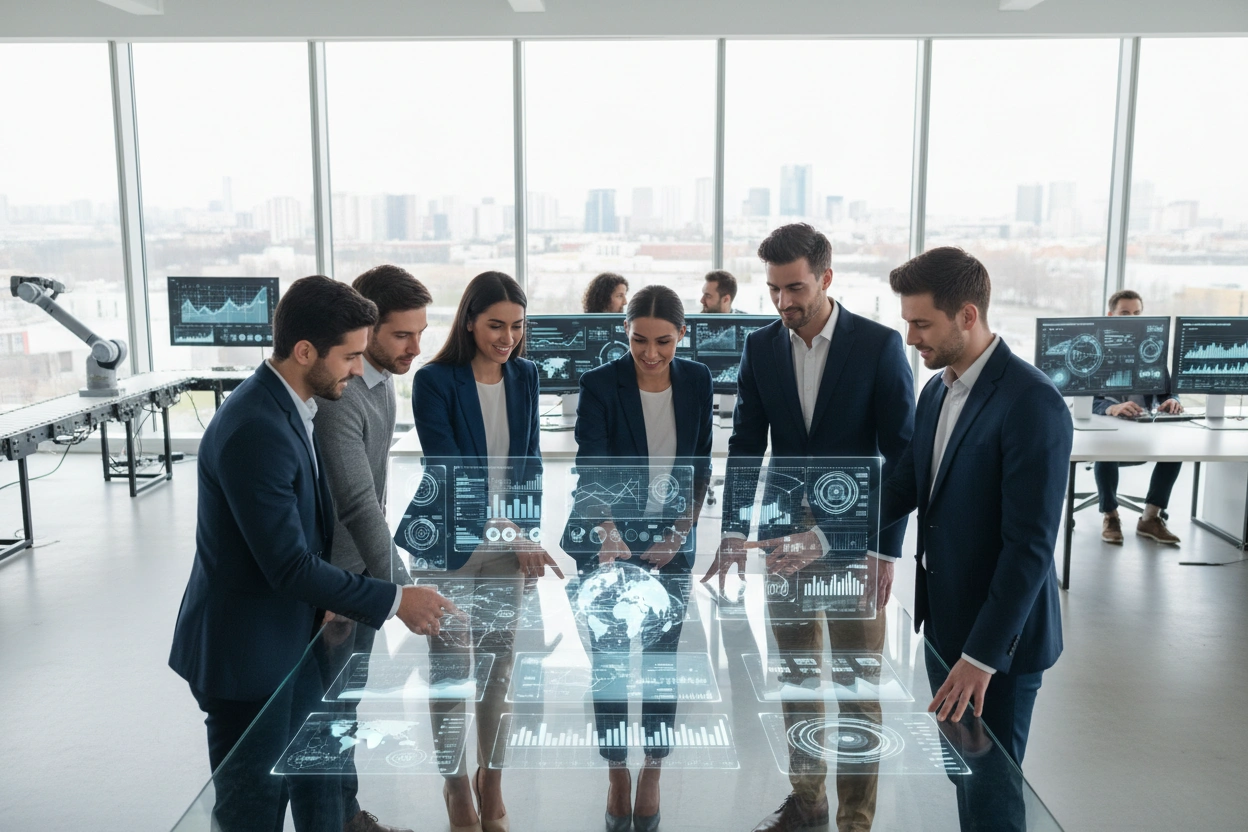 Professional image illustrating Understanding AI Business Applications