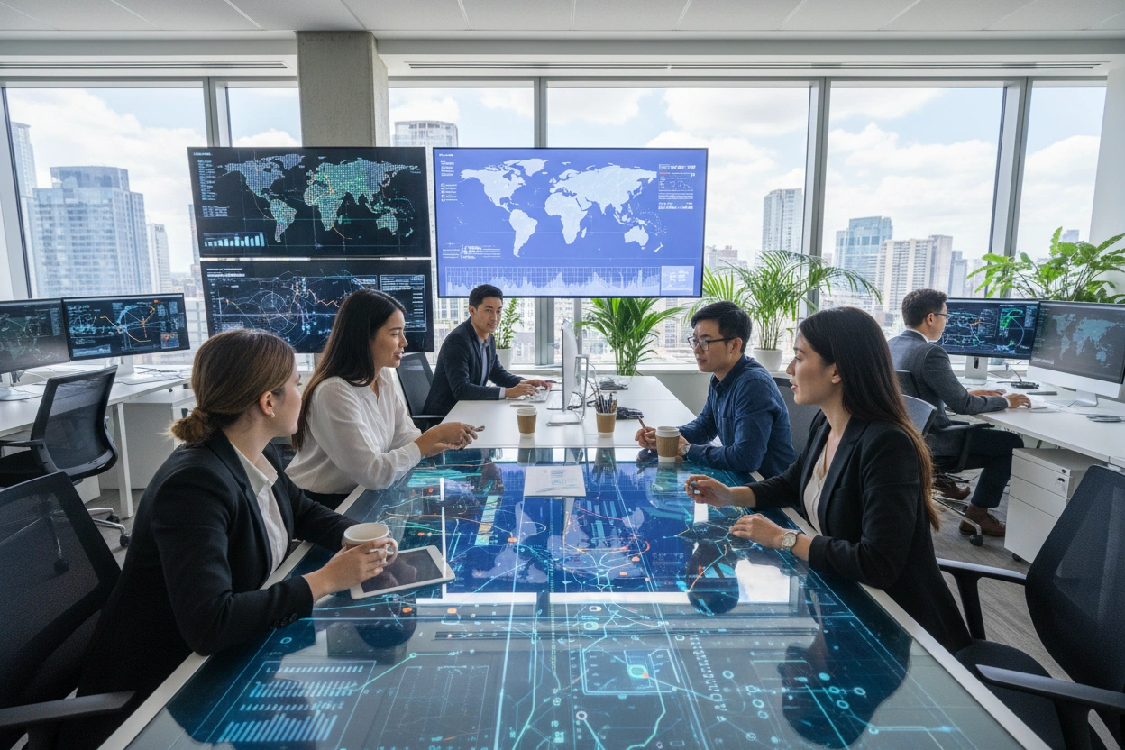 Professional image illustrating Leveraging Data for Effective Lead Generation