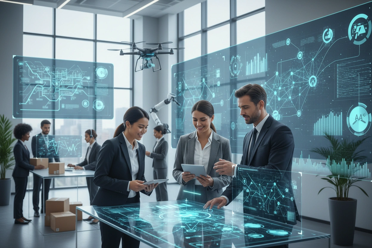 Professional image illustrating Effective AI Implementation Strategies
