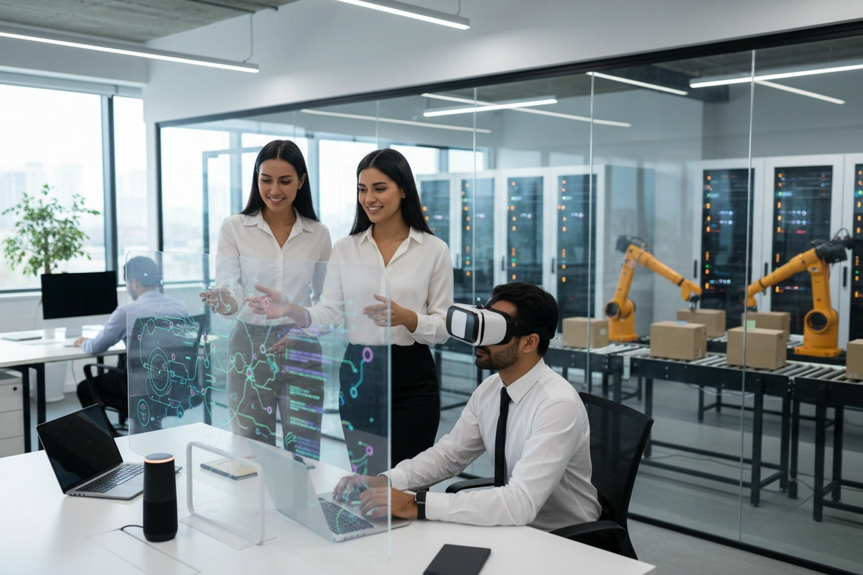 Professional image illustrating Understanding AI Business Applications