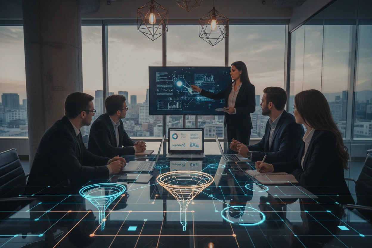 Professional image illustrating Digital Marketing Techniques for Lead Generation