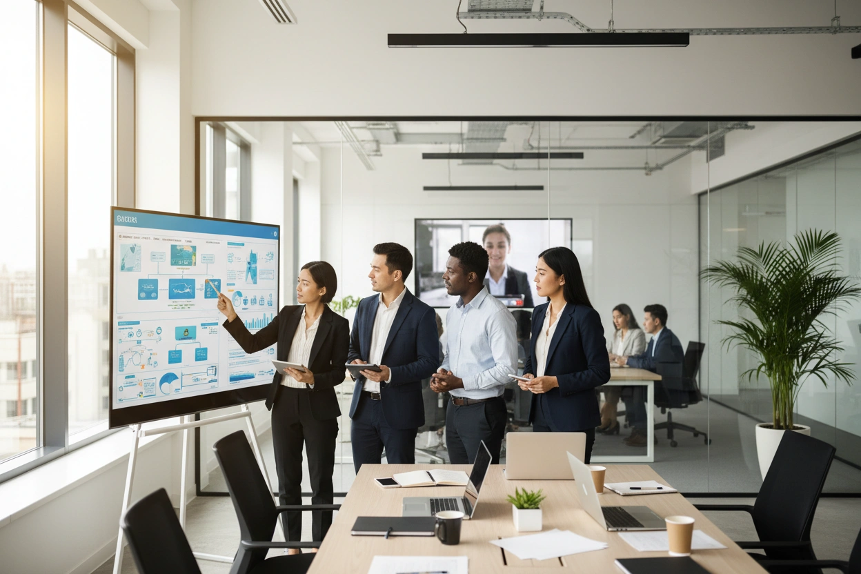 Professional image illustrating Digital Marketing Techniques for B2B Success