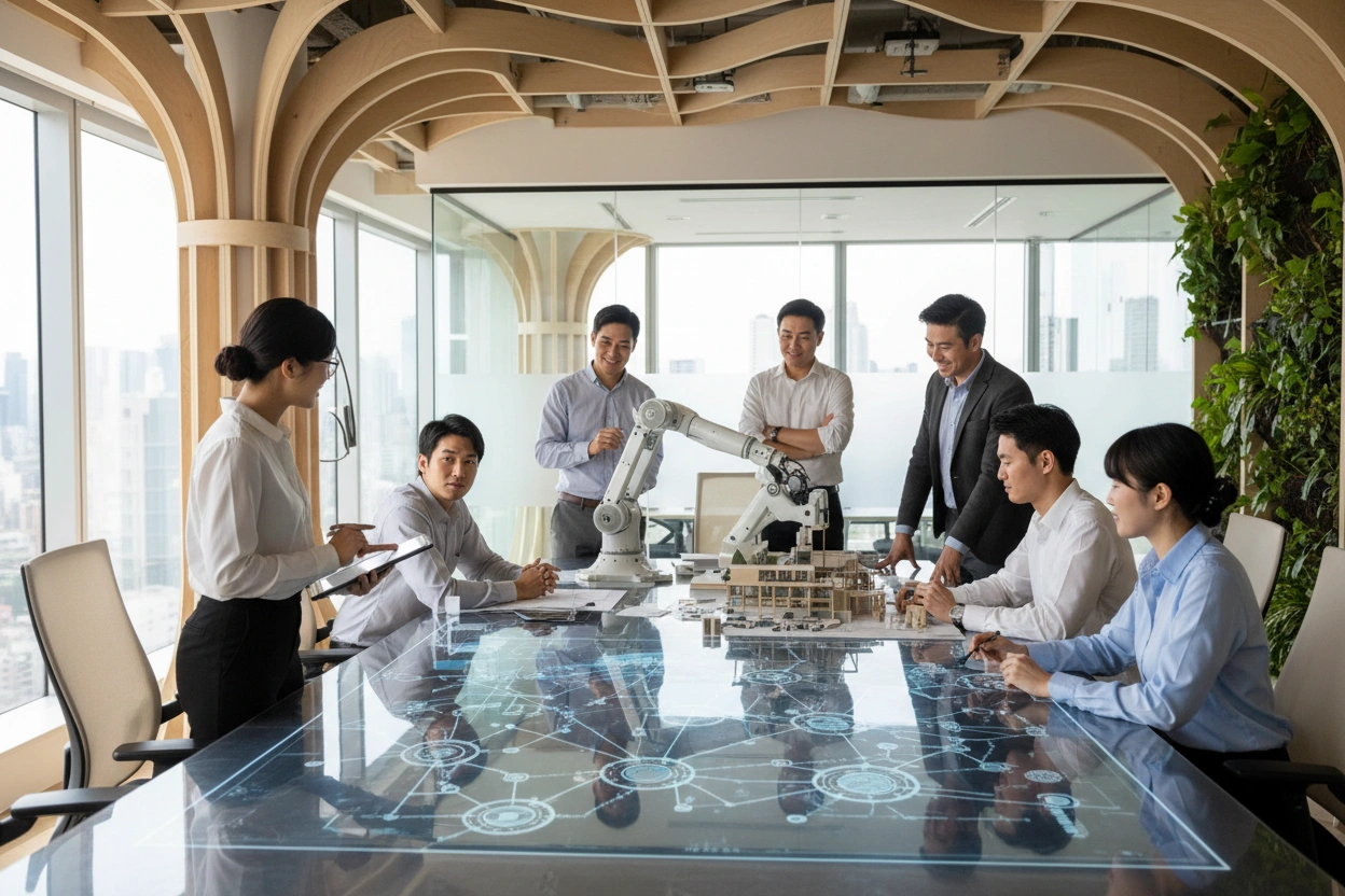 Professional image illustrating Common Misconceptions About AI Business Applications