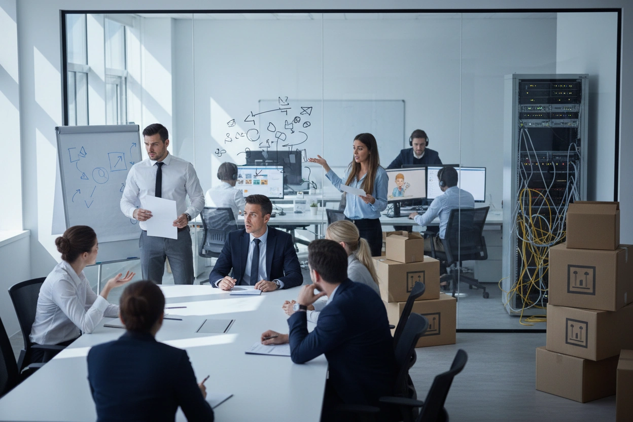 Professional image illustrating Common Mistakes in B2B Lead Generation