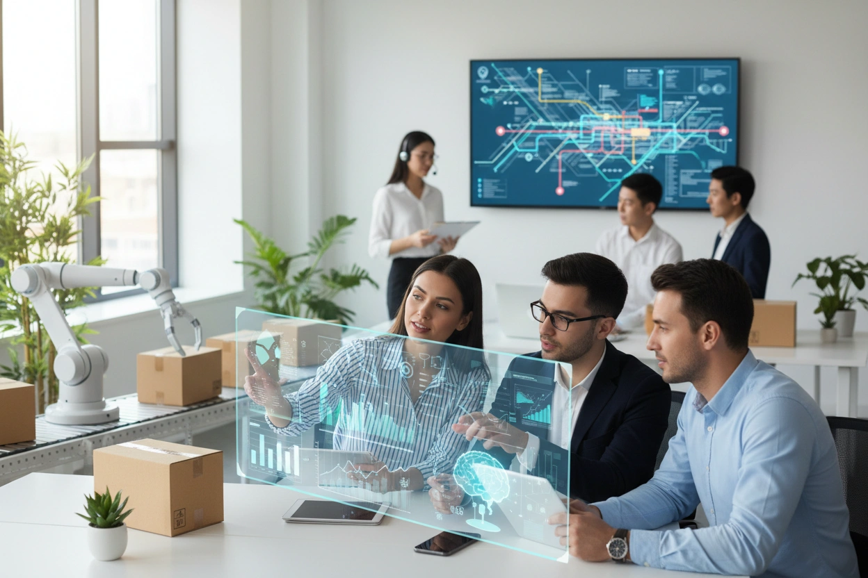 Professional image illustrating Understanding AI Business Applications