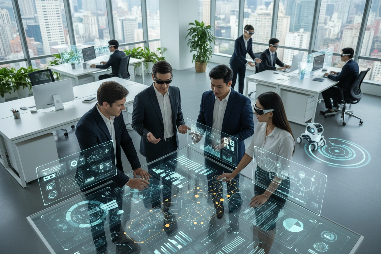 Professional image illustrating Best AI Tools for Business Applications