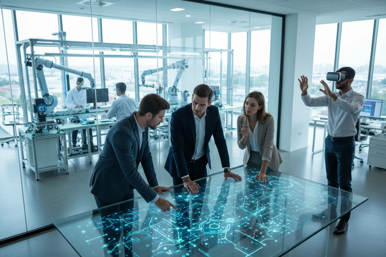 Professional image illustrating Understanding AI Business Applications