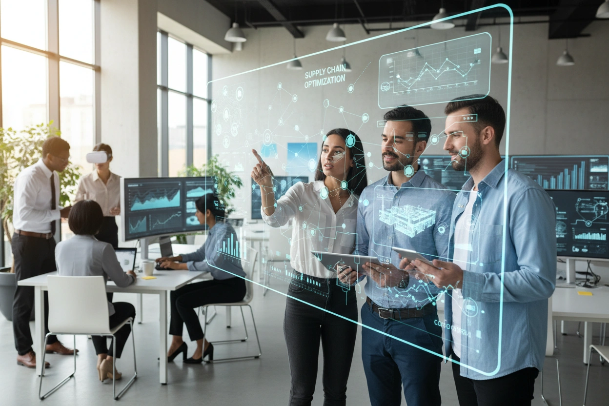 Professional image illustrating Understanding AI Business Applications