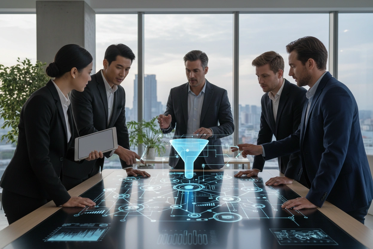 Professional image illustrating Digital Marketing Techniques for B2B Success