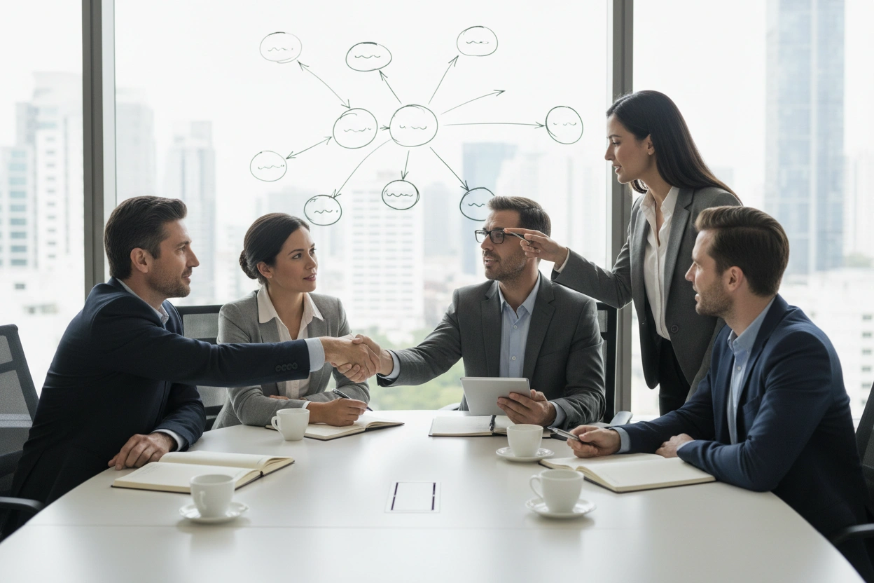 Professional image illustrating Understanding Customer Retention in B2B Marketing