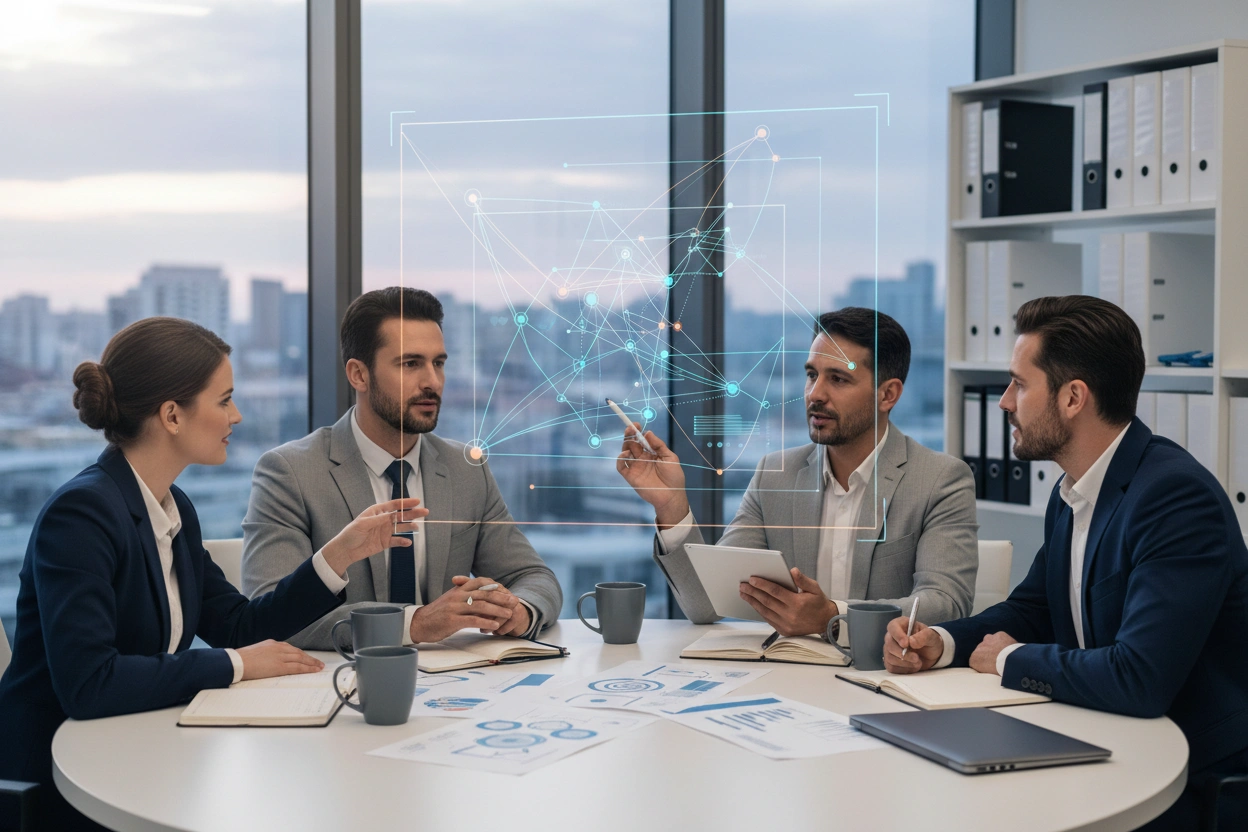Professional image illustrating Key B2B Marketing Strategies for Customer Retention