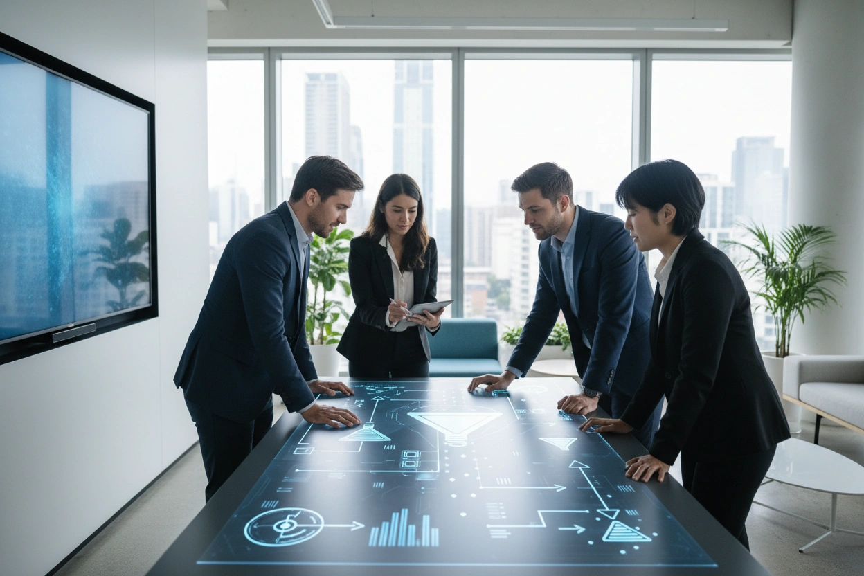 Professional image illustrating Digital Marketing Techniques for Lead Generation