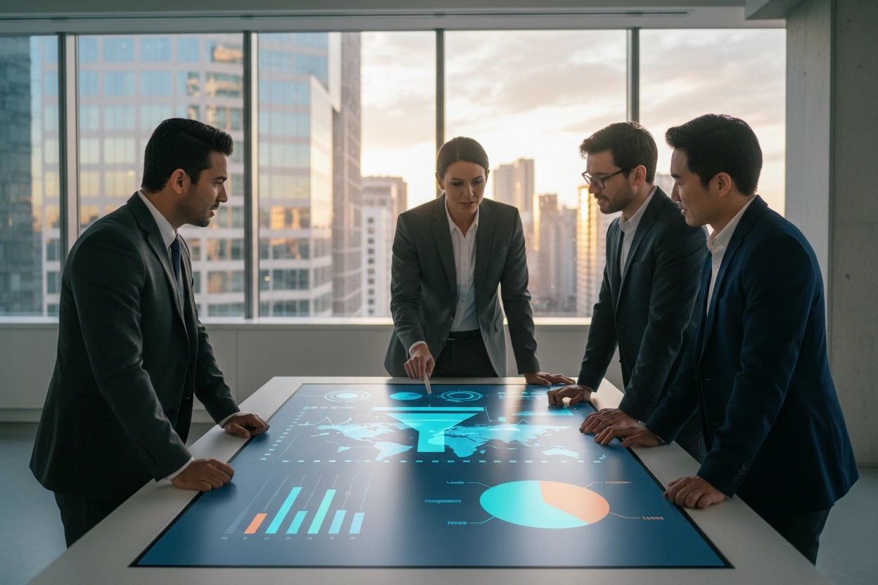 Professional image illustrating Digital Marketing Techniques for Lead Generation