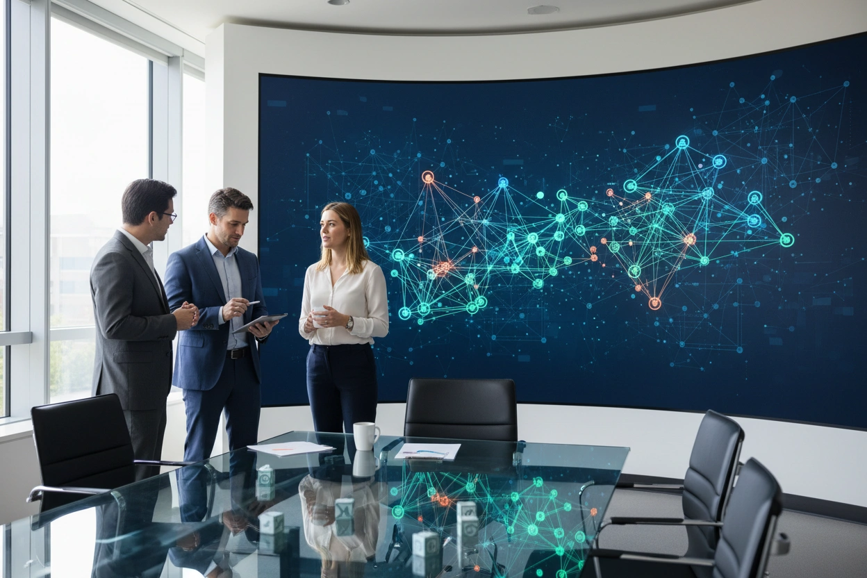 Professional image illustrating Digital Marketing Techniques for ABM