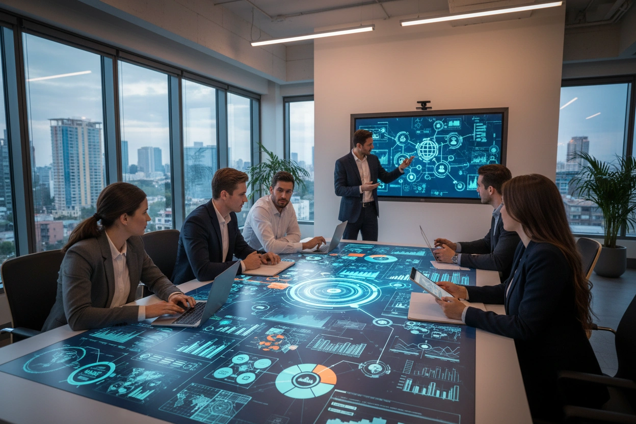 Professional image illustrating Digital Marketing Techniques for B2B Success