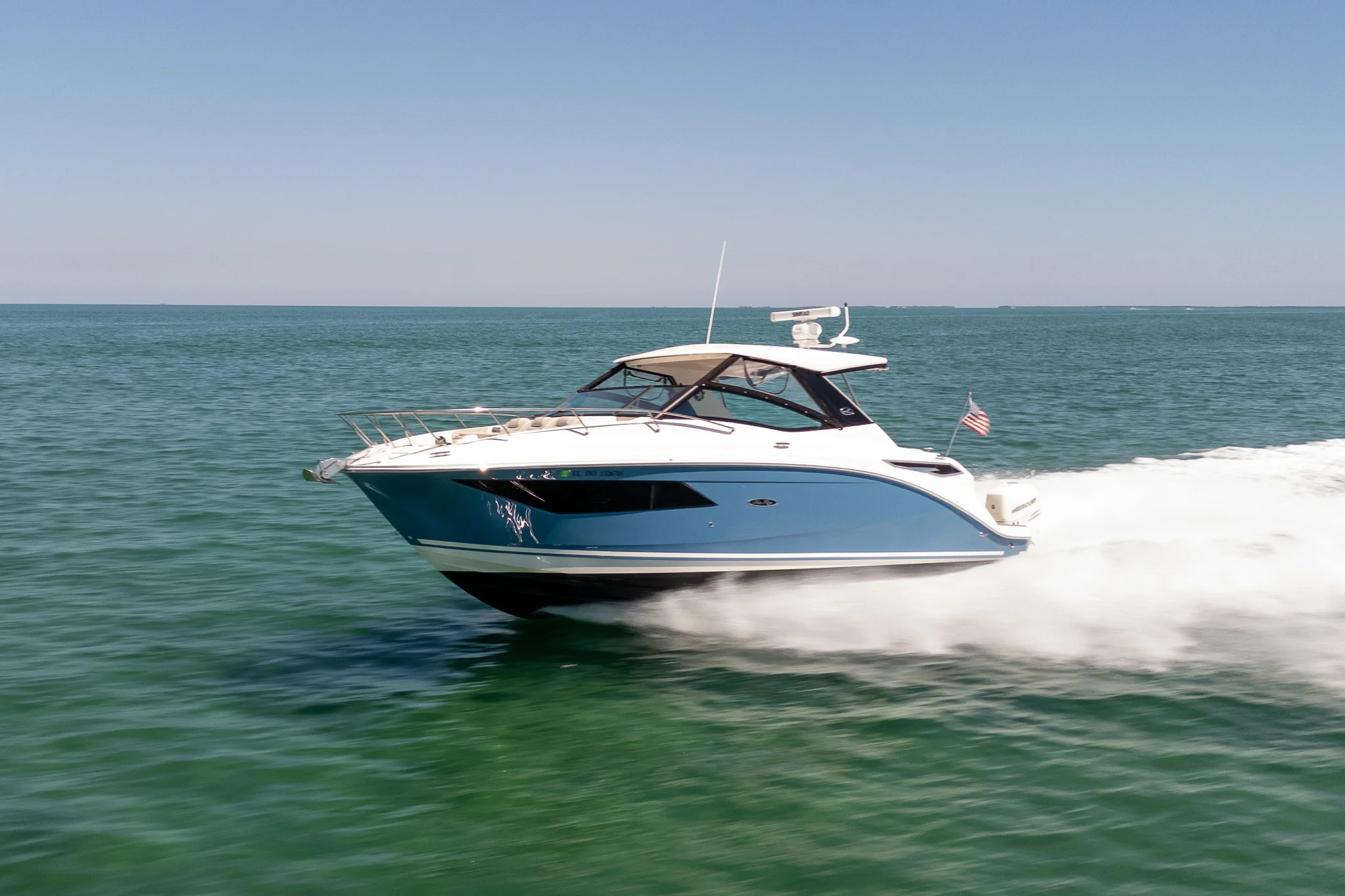 2020 Sea Ray 320 DA OB running