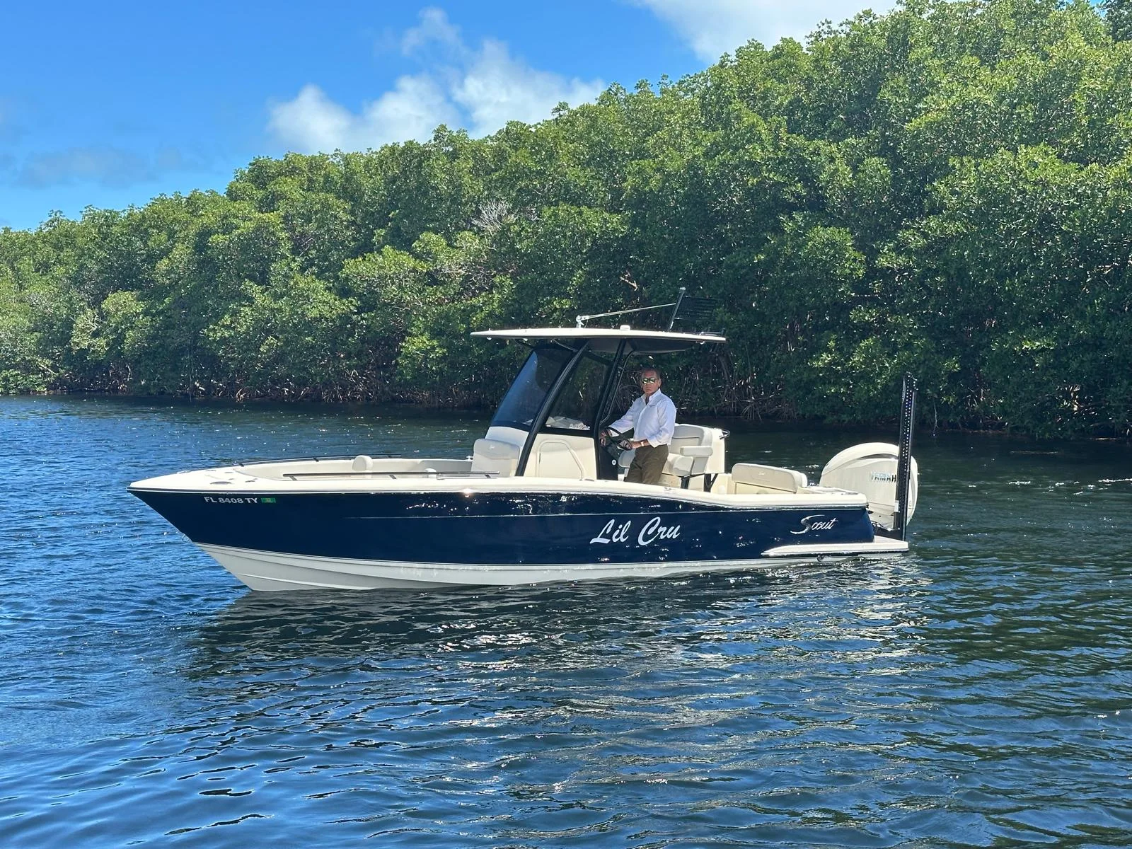 2025 Scout 240 XSF cockpit