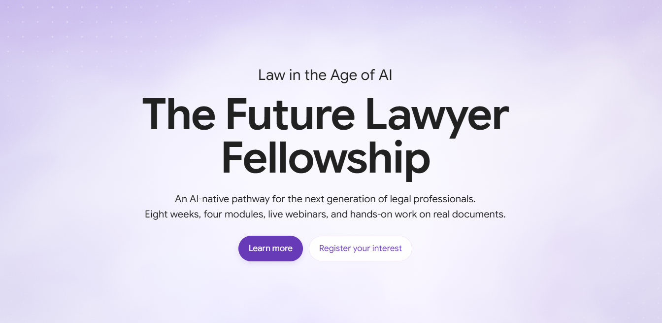 The Future Lawyer Fellowship