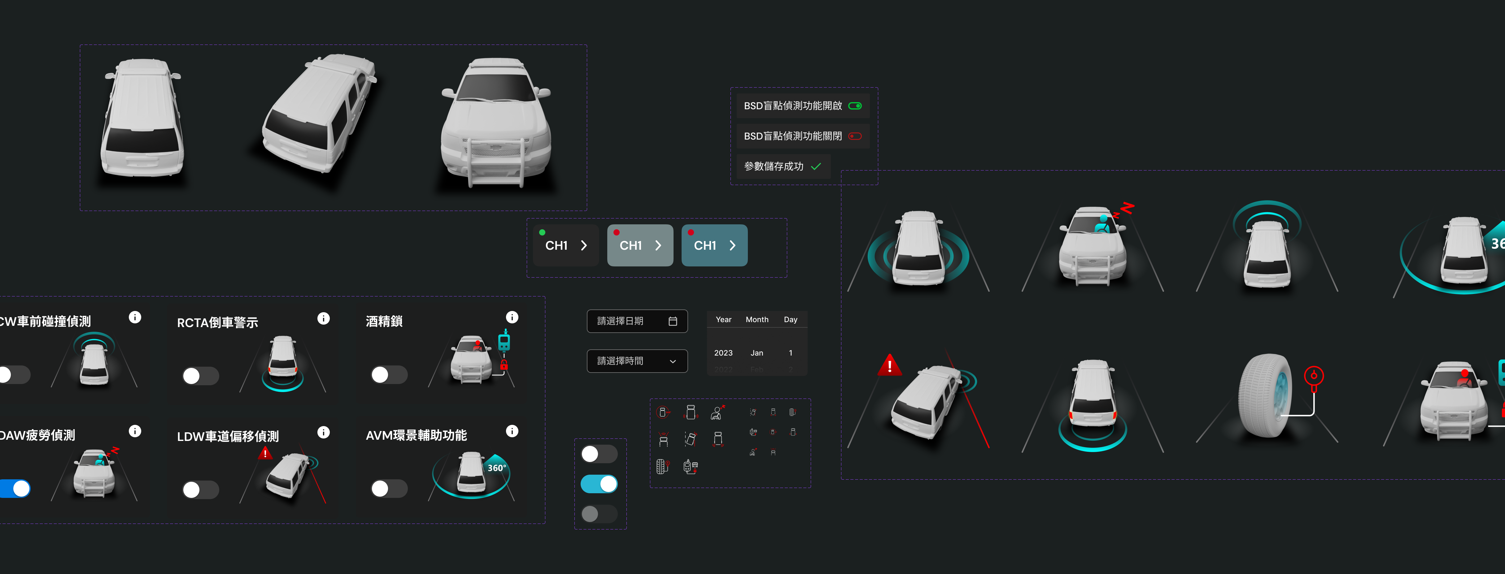 HMI Product UIUX Design system