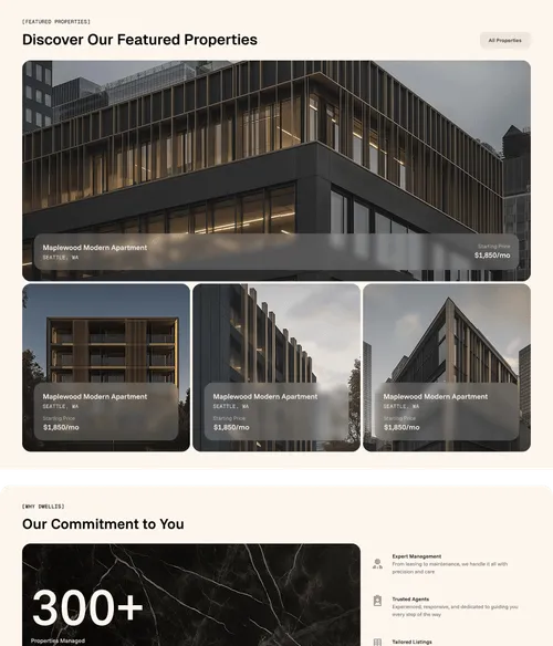 property portfolios sections preview2