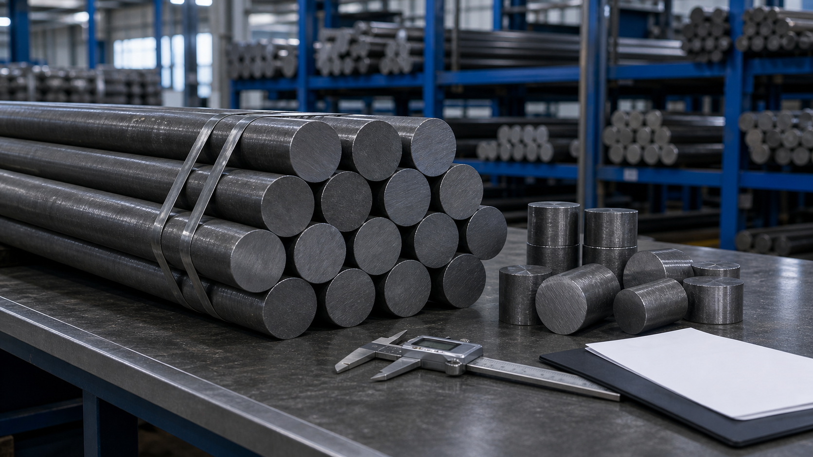 Alloy steel round bars for ASTM A193 B7 stud bolt production
