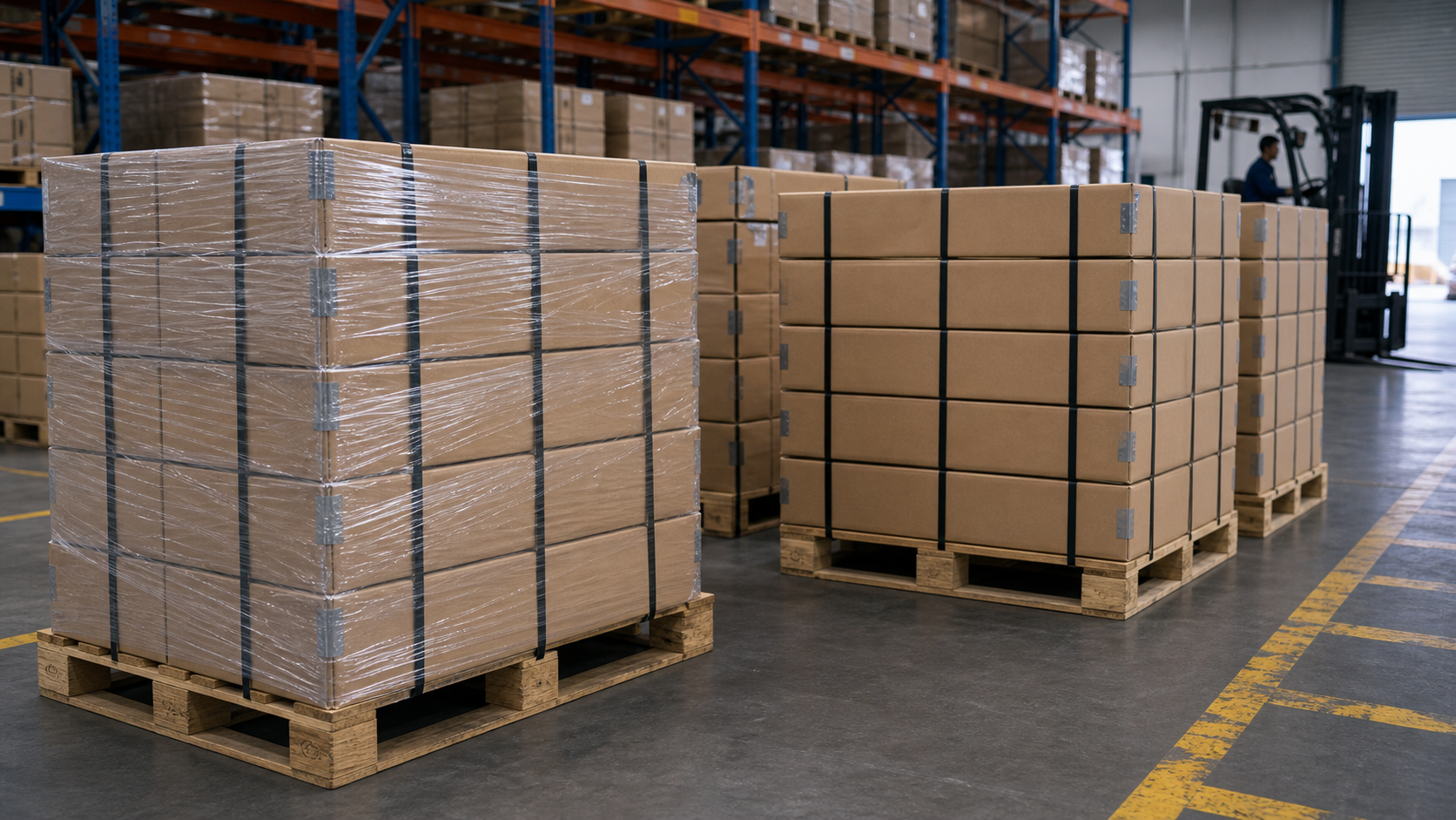Wooden pallet export packing for ASTM stud bolts