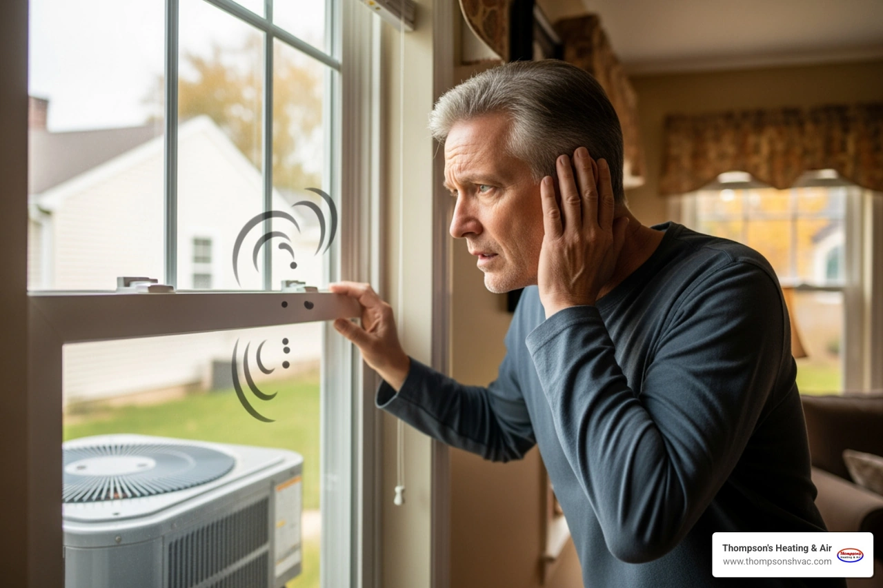 The Sound of Silence: Decoding Your AC's Strange Noises