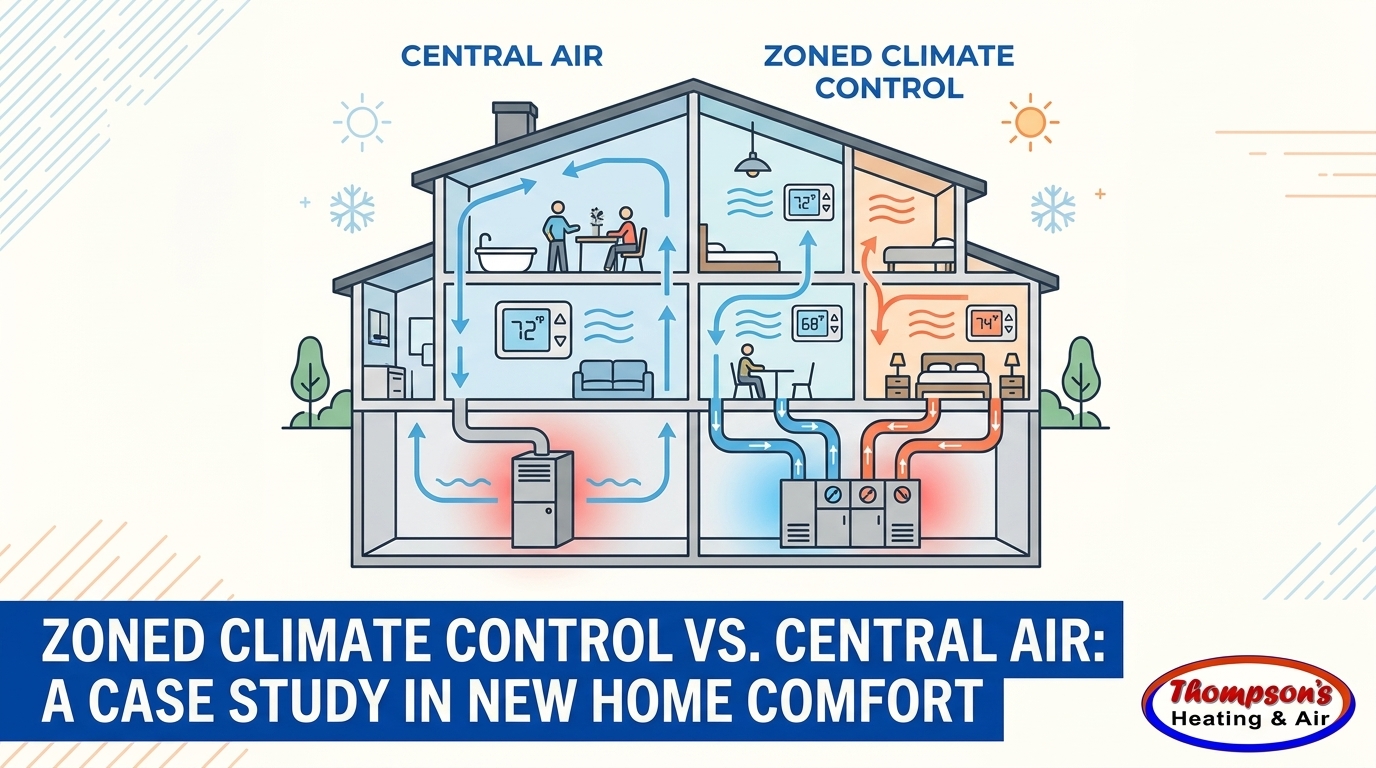 Zoned Climate Control vs. Central Air: A Case Study in New Home Comfort