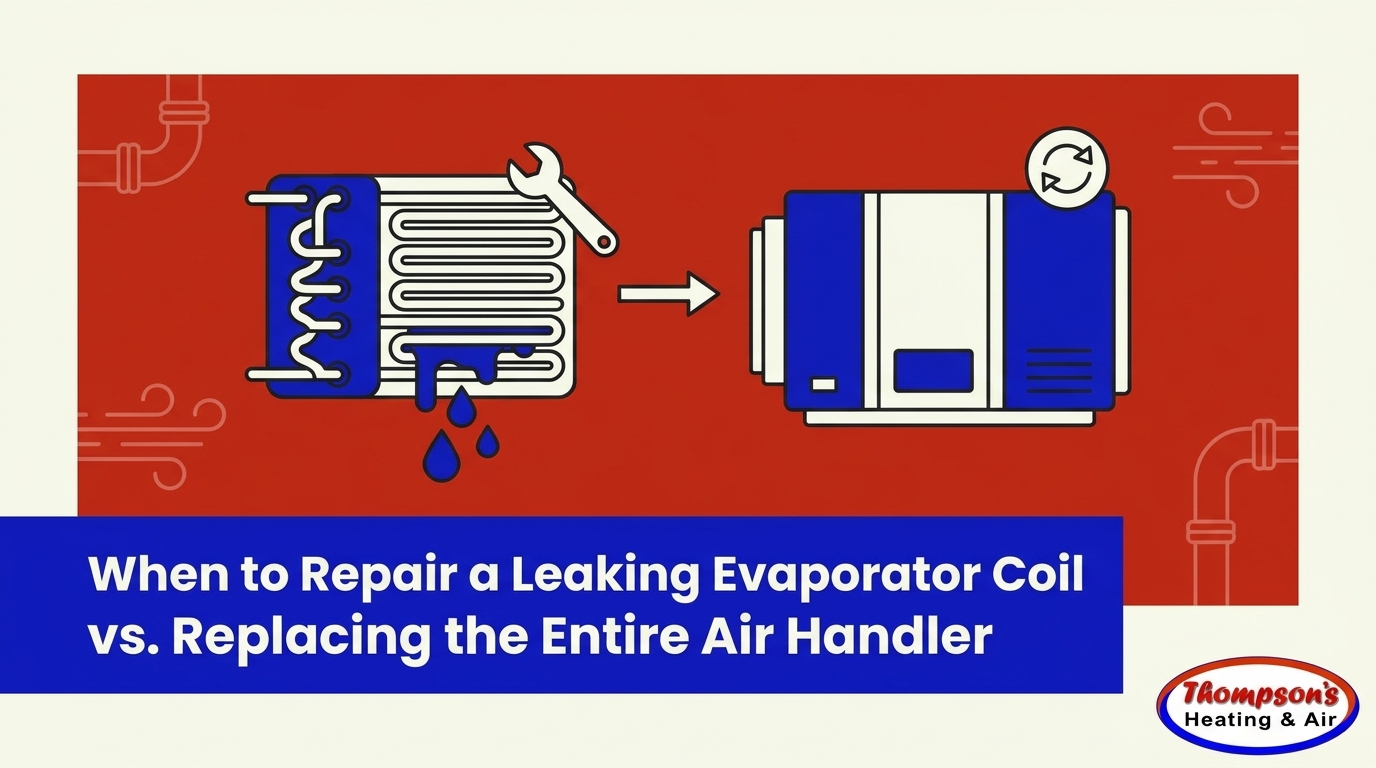 When to Repair a Leaking Evaporator Coil vs. Replacing the Entire Air Handler