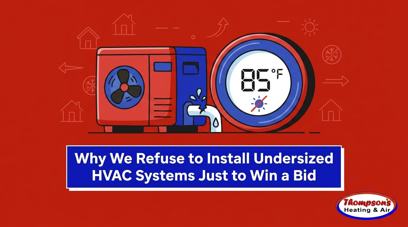 Why We Refuse to Install Undersized HVAC Systems Just to Win a Bid