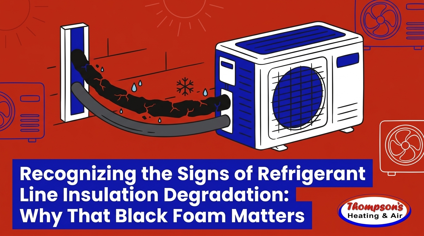 Recognizing the Signs of Refrigerant Line Insulation Degradation
