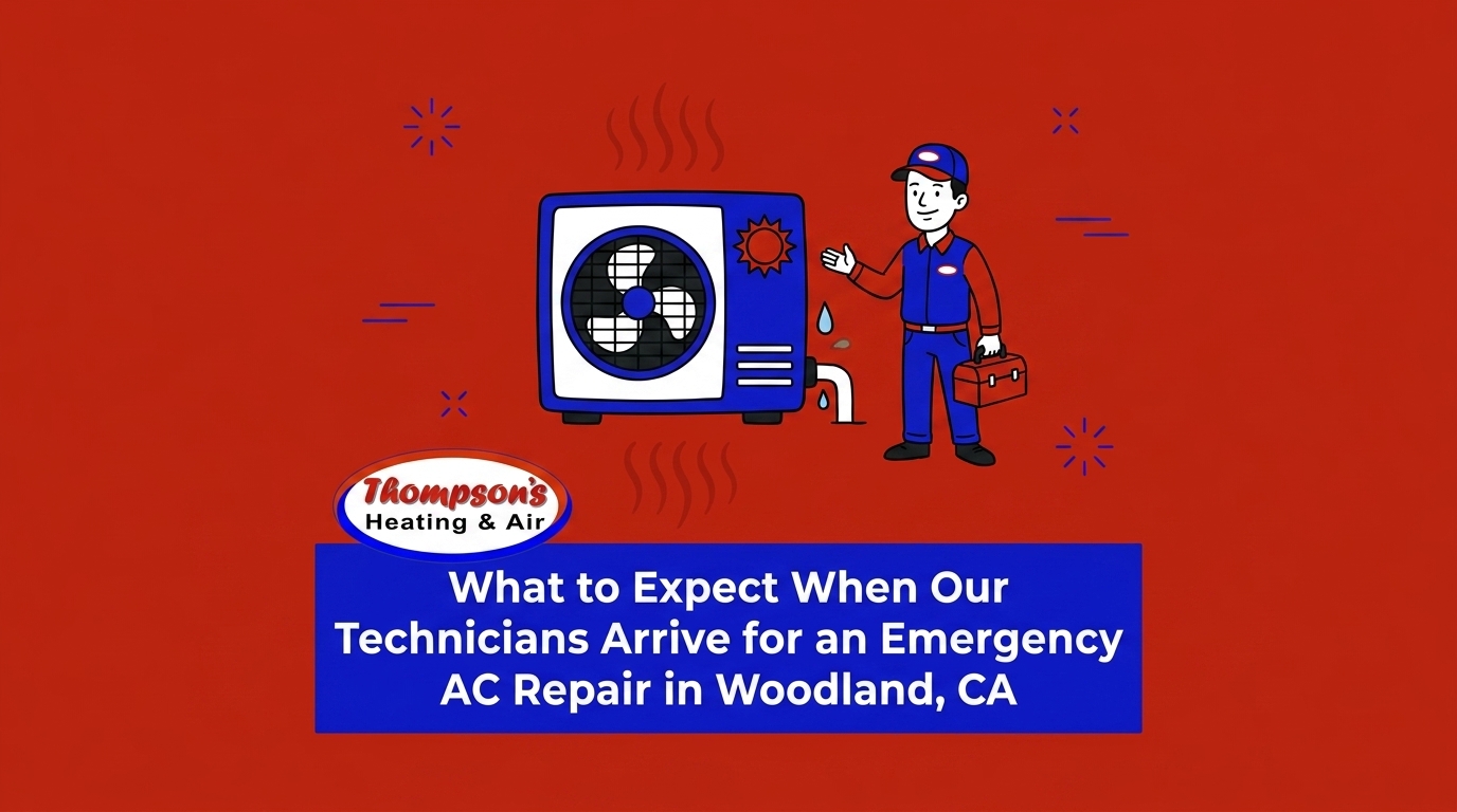What to Expect When Our Technicians Arrive for an Emergency AC Repair in Woodland