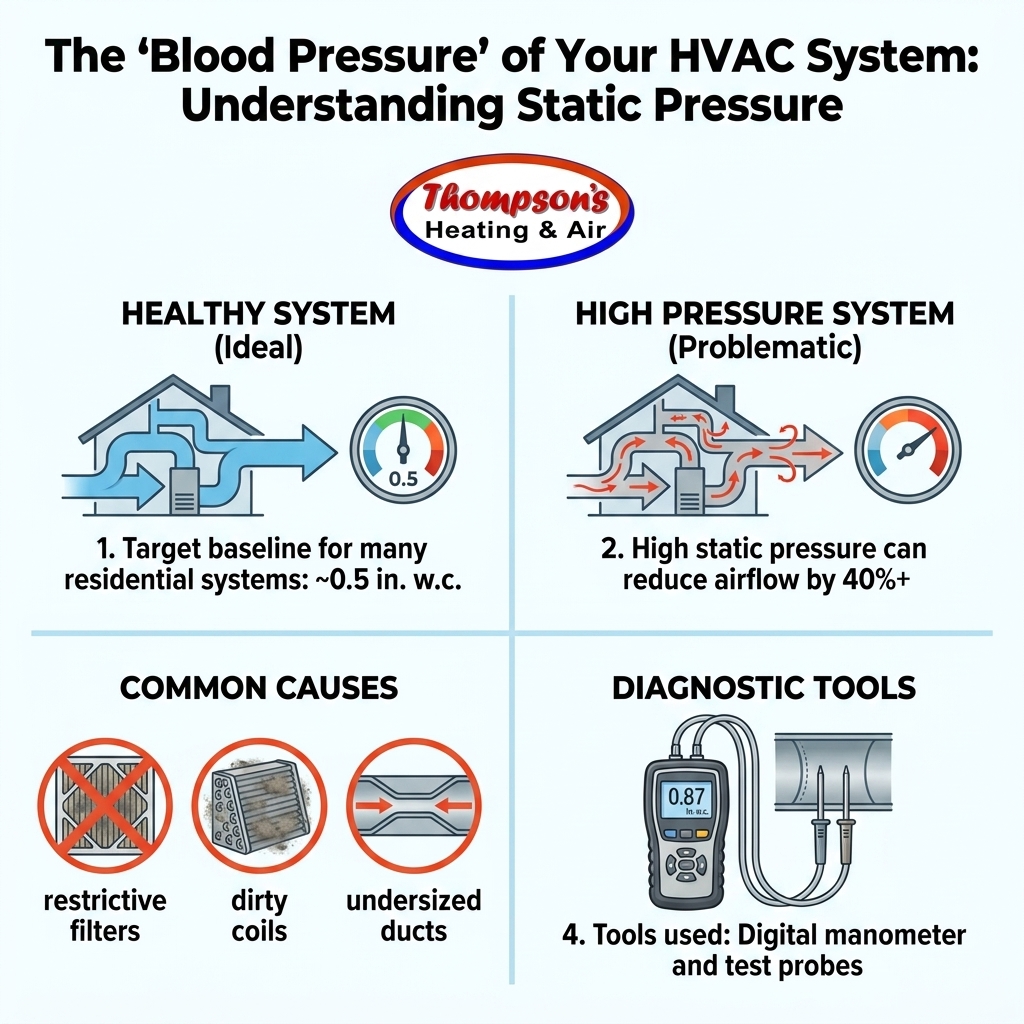 The 'Blood Pressure' of Your HVAC System: Understanding Static Pressure