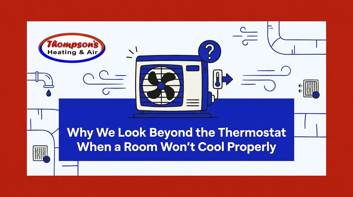 Why We Look Beyond the Thermostat When a Room Won't Cool Properly