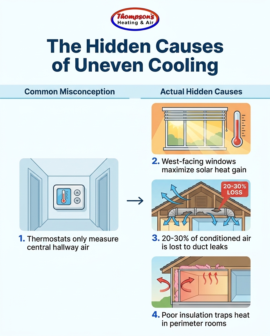 The Hidden Causes of Uneven Cooling