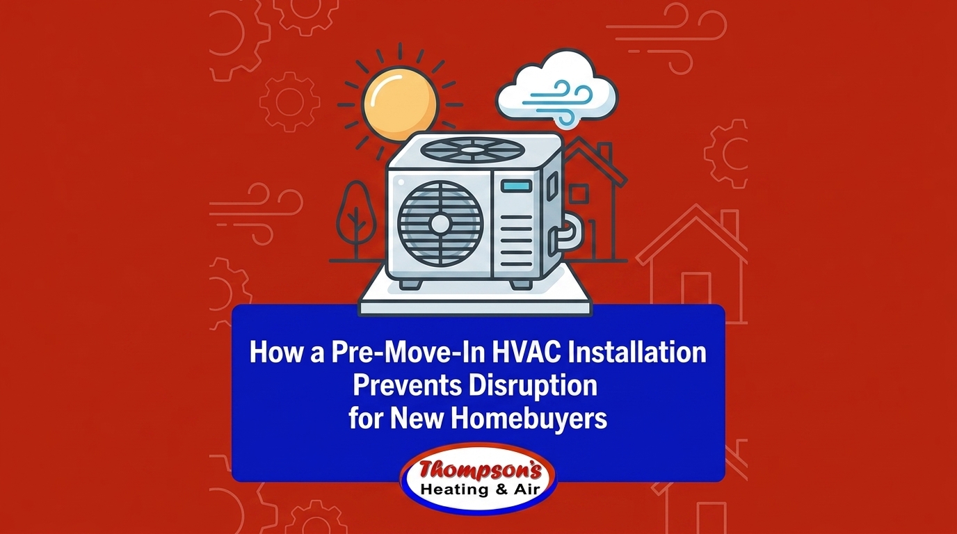 How a Pre-Move-In HVAC Installation Prevents Disruption for New Homebuyers