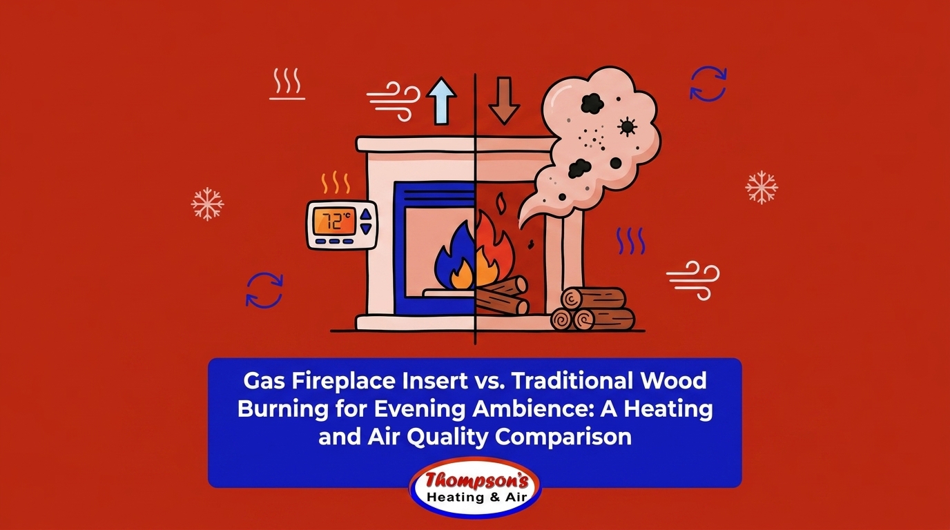 Gas Fireplace Insert vs. Traditional Wood Burning for Evening Ambience