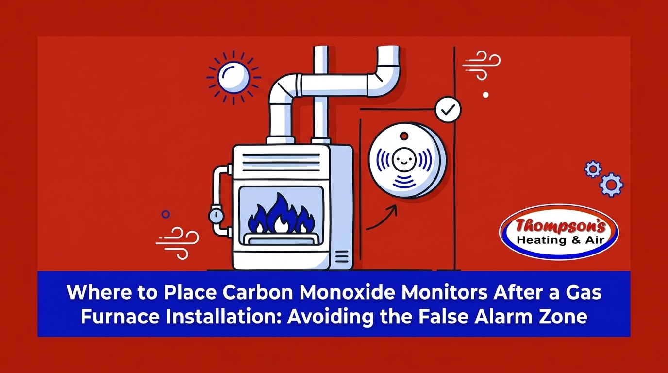 Where to Place Carbon Monoxide Monitors After a Gas Furnace Installation