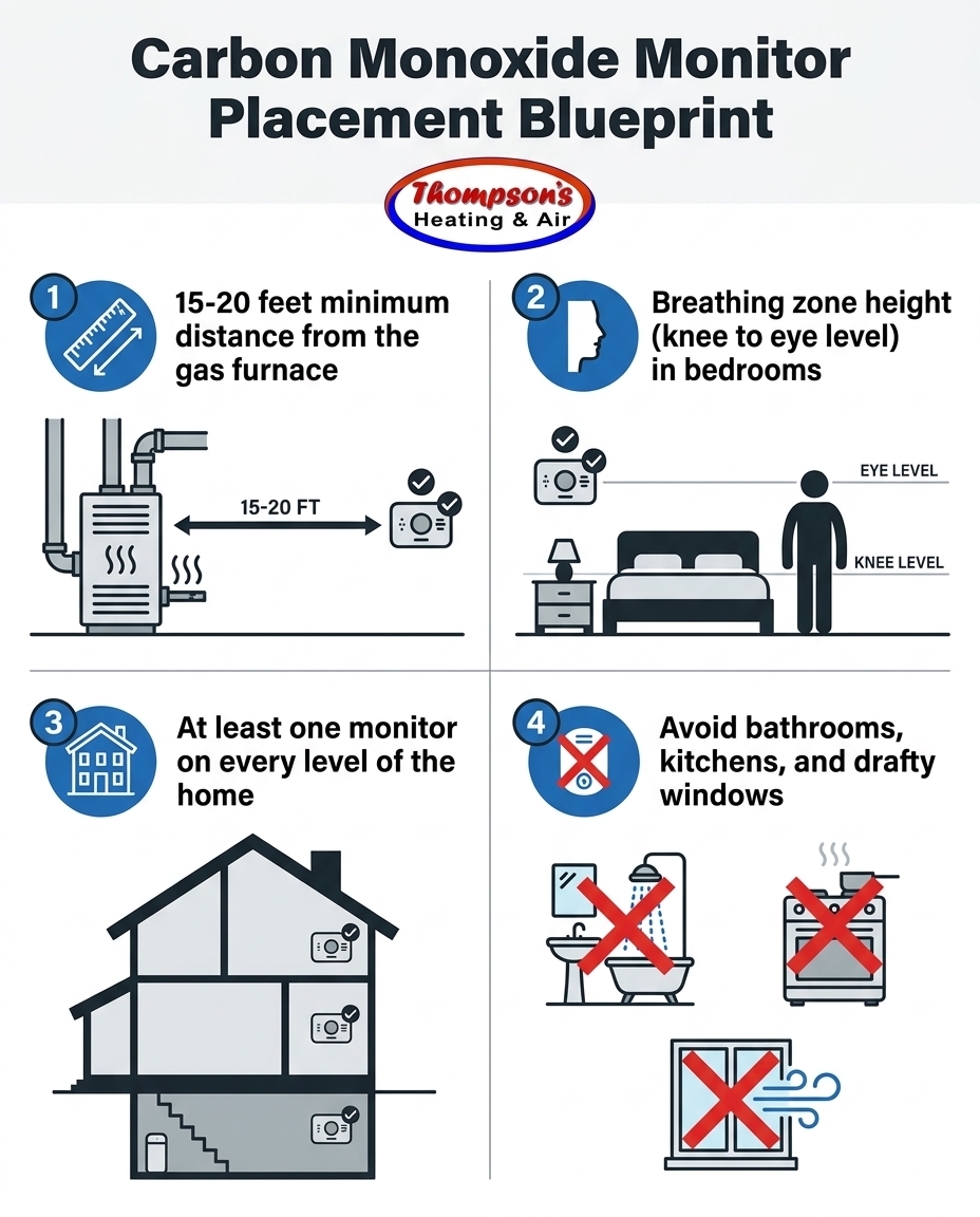 Carbon Monoxide Monitor Placement Blueprint