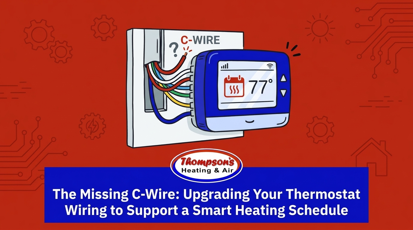 Upgrading Your Thermostat Wiring to Support a Smart Heating Schedule