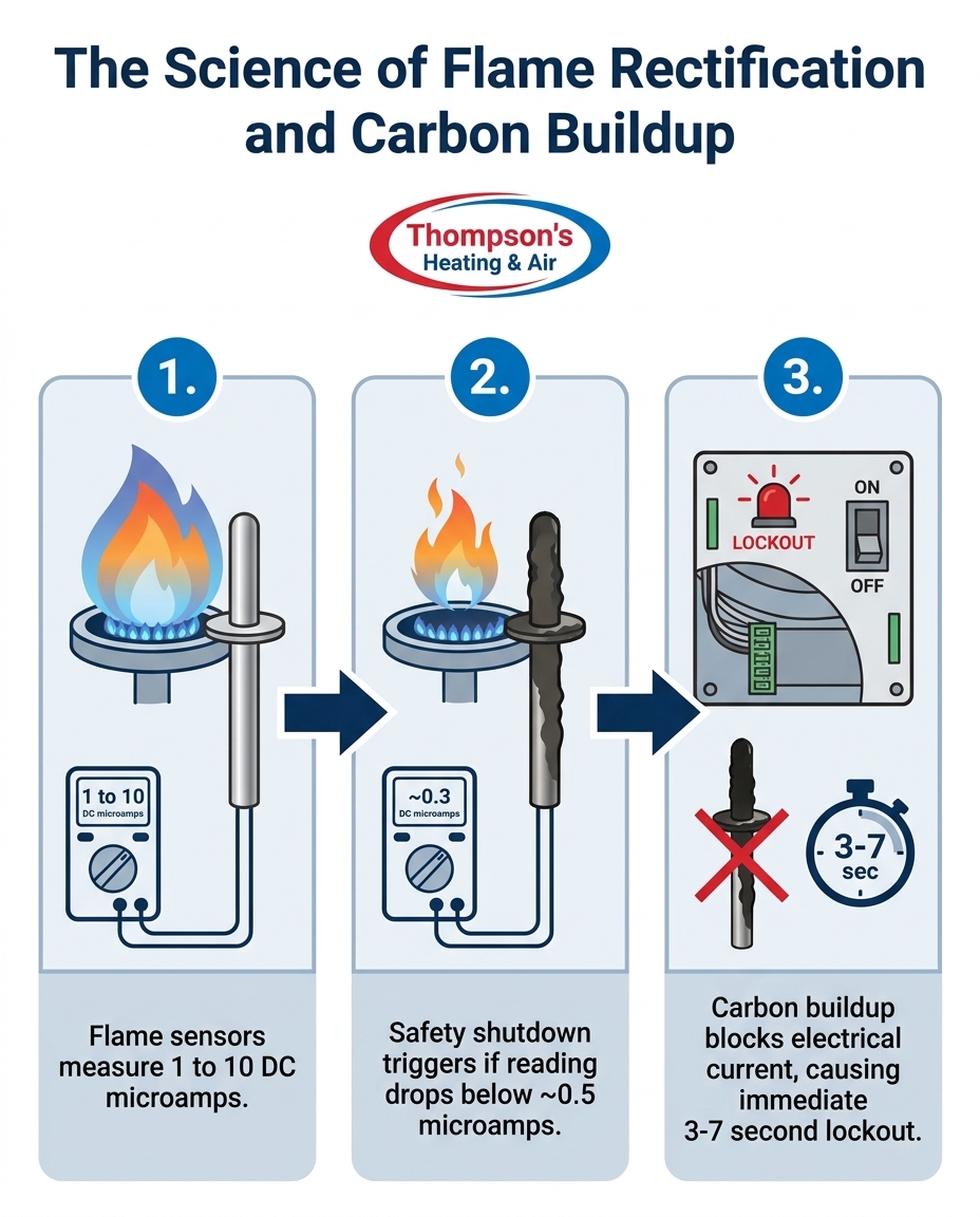 The Science of Flame Rectification and Carbon Buildup