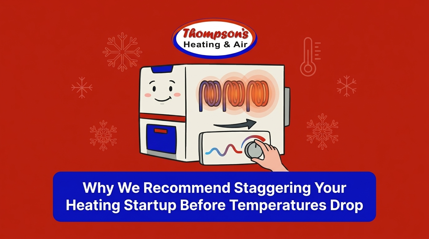 Why We Recommend Staggering Your Heating Startup Before Temperatures Drop
